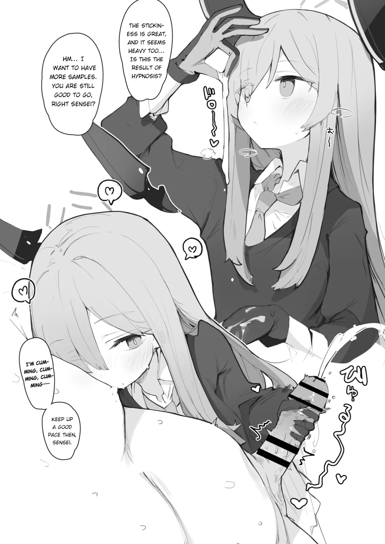 Hentai Manga Comic-A book about Veritas being hypnotized-Read-19